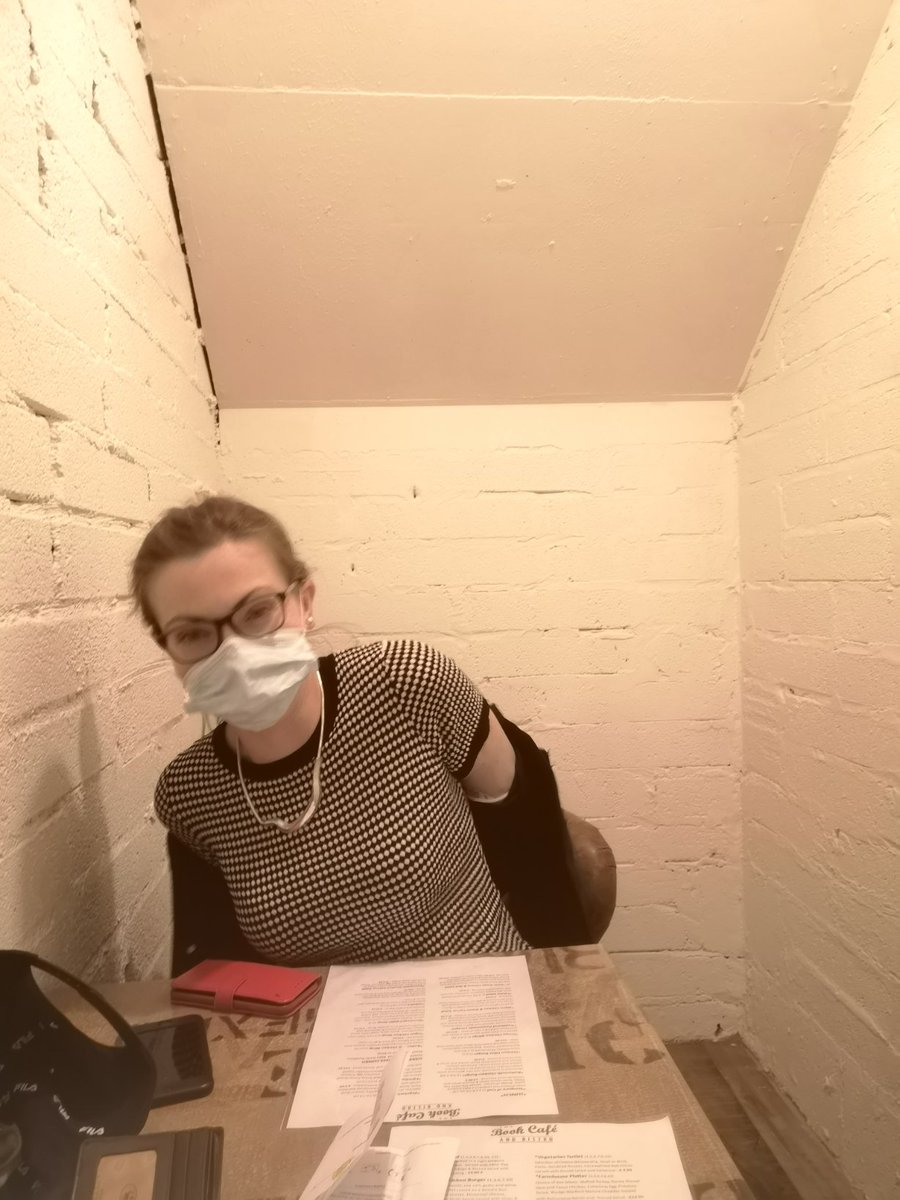 Great to be back dining inside. #restaurants