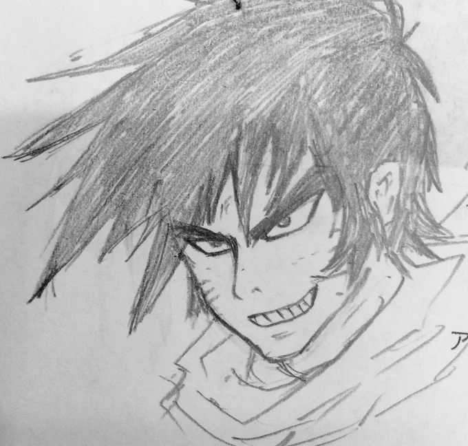 高校生の頃に描いた竜馬 