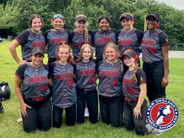 firecrackers_md's tweet photo. What a great way to end the summer! Firecrackers Maryland finished up at NE's Finest 3-1-2. Thank you, Jordan, Emilie, Devan, and Taylor for making the trip with us! So proud of these girls 🧨🥎🥰 https://t.co/FL7rfHDVio