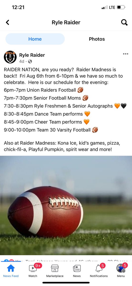 Friday is Raider Madness