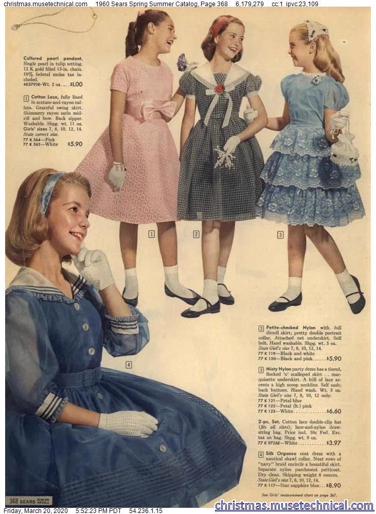 60年代の子供服が上品で素晴らし過ぎる！子供の頃から素敵な色に囲まれる幸せ…
