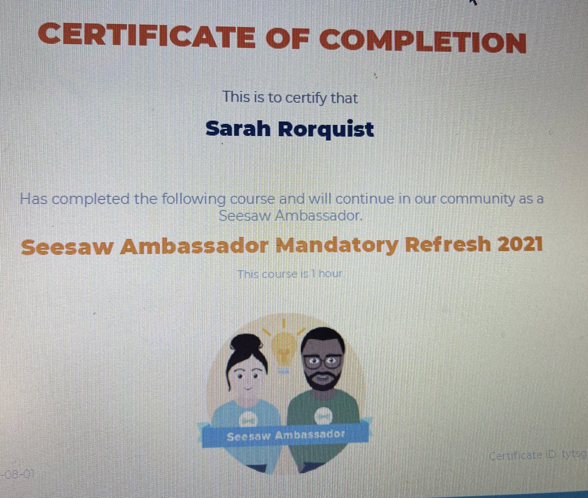 Sarah Rorquist tweet media