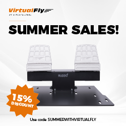 VirtualFlySim's tweet photo. Today we launch the SUMMER SALES!

Use the coupon SUMMERWITHVIRTUALFLY when checking out to apply a 15% discount to all your desired products. What are you waiting to take advantage of it?💯👌

#sales #virtualfly #flightsimulator #flightsim #qualityflightsim https://t.co/K8fVjLzkOU