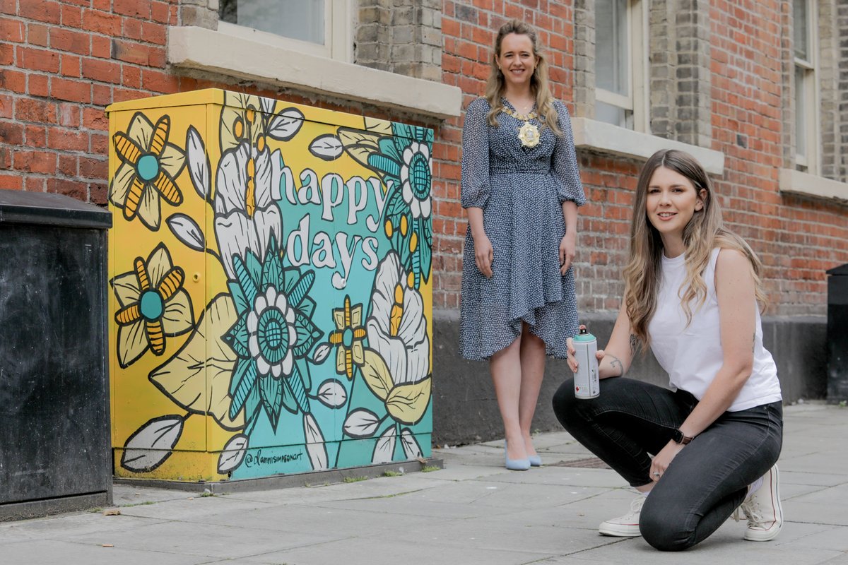 News: Street art project brightening Belfast streets ow.ly/u3gQ50FIygJ <a href="/KateNicholl/">Kate Nicholl</a> <a href="/dannisimpsonart/">Dannisimpsonart</a> #BelfastCanvas
