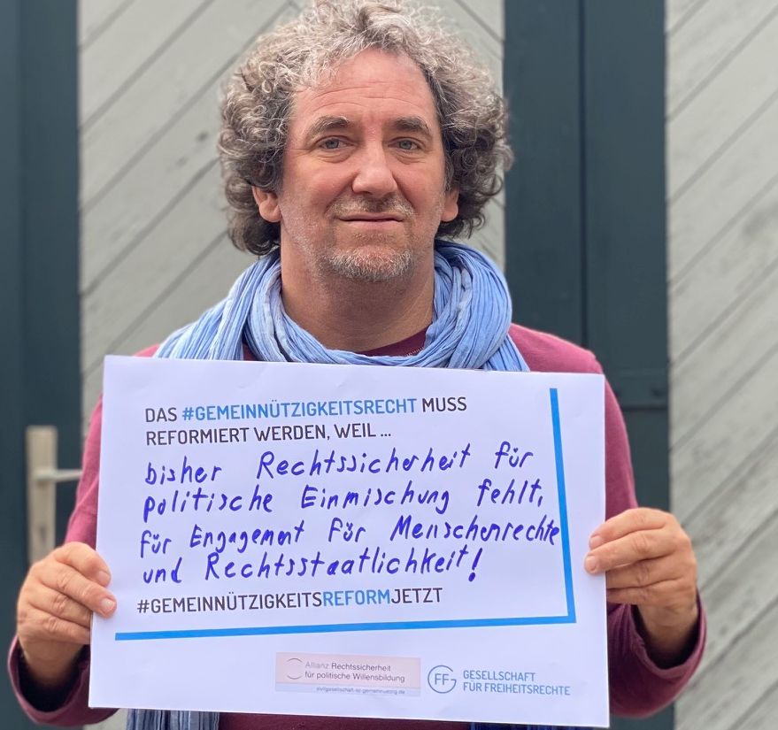 stefandt's tweet image. 180 gute Gründe für #GemeinnuetzigkeitsReformJetzt sind die Mitglieder der vor sechs Jahren gegründeten #AllianzRechtssicherheit und deren Sorgen um Gefahr für ihre Arbeit. zivilgesellschaft-ist-gemeinnuetzig.de/die-allianz/
Darum geht es: zivilgesellschaft-ist-gemeinnuetzig.de/forderungen/
#Gemeinnützigkeit #CivicSpace