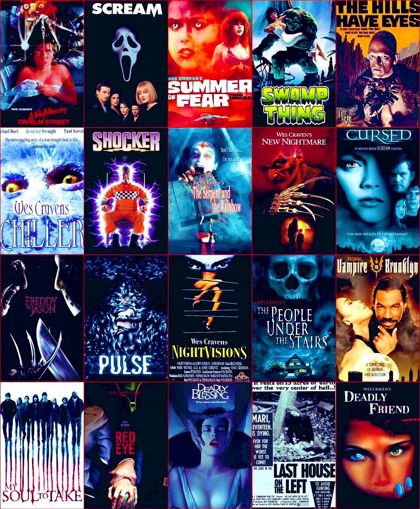 Happy birthday to one of our favorite Directors, Wes Craven!         