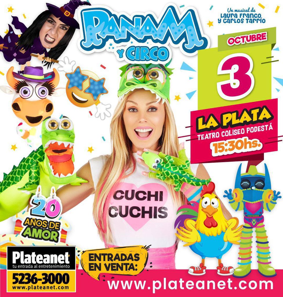 “Tour 2021” … Volvemos en vivo al <a href="/tcoliseopodesta/">Teatro Municipal Coliseo Podestá</a> de La Plata . Conseguí tu entrada en 👉🏻 bit.ly/3ikbZrO