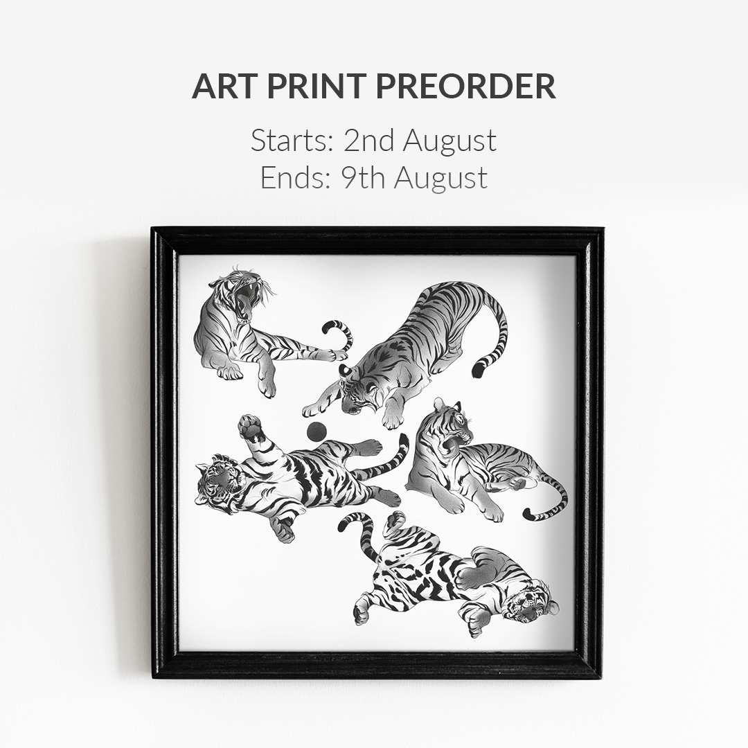 Art print preorder is open with 10 new designs! Fill the form if you're interested: https://t.co/tsgmbjk01N 