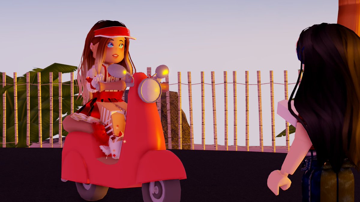 m4d413n4's tweet photo. Casually delivering pizzas in style 🍕
Second pic someone decided to get run over by me 😅😳
#royalehigh #royalehighupdate #pizzadelivery #Roblox https://t.co/8K07RcBt0F