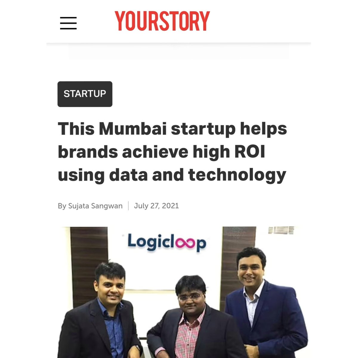 LogicLoop_io's tweet image. The journey so far &amp;amp; plans for ahead ! 

Read to know more  yourstory.com/2021/07/mumbai…