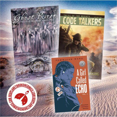 ATCGBooksComics's tweet image. July’s clearance sales were awesome! Now we’ve got weekly specials going all through August! 

This week’s special NATIVE COMICS 20% OFF w/ promo code NATIVE20. The special runs until Sunday at midnight!  redplanetbooksncomics.com/collections/na…
 
#NativeComics #ShopIndigenous #NativeCreatives