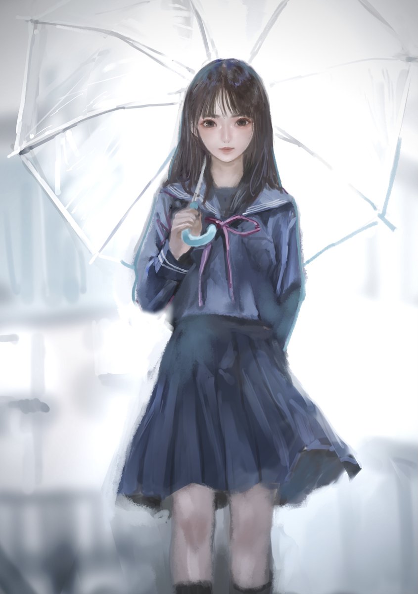 岸田メル 去年描いた絵 梅雨終わっちゃったけど