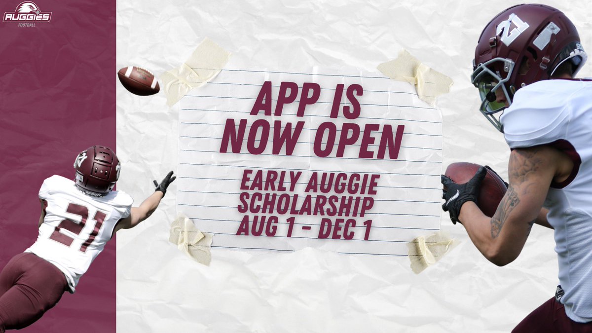 Application is now live for the class of 2022! Apply now until December 1st to earn the Early Auggie Scholarship! admissions.augsburg.edu/apply/ #WinFromWithin