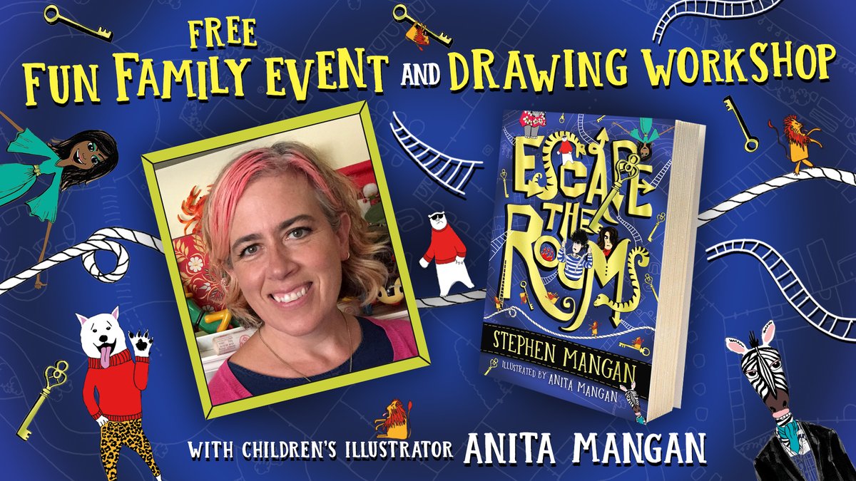 Introducing the #SummerReadingChallenge! ☀️📚 We're hugely excited to announce a free, fun drawing #workshop with children's illustrator Anita Mangan <a href="/ahttw/">Assembly Hall</a> on 17 August at 10.30am!