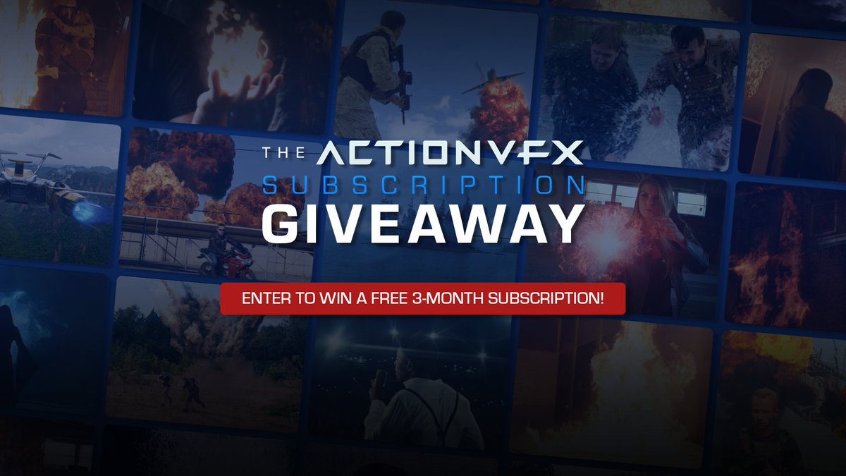 📢 #GIVEAWAY ALERT! 📢

It's time to give away 4 three-month subscription plans! There are tons of ways to enter, and it's all free! #ActionVFXGiveaway #VFX

ENTER HERE: gleam.io/8oHBm/the-acti…
