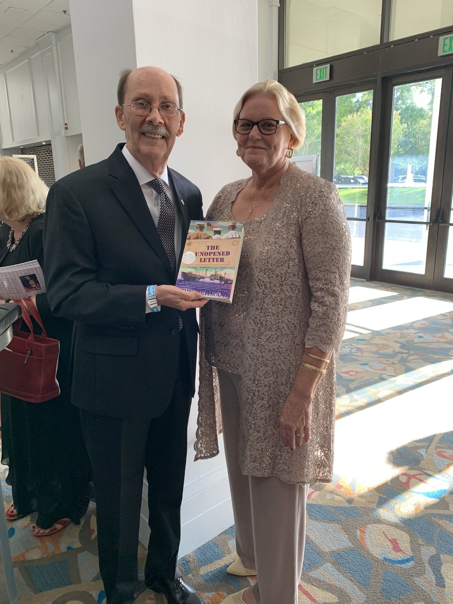 AuthorRw's tweet photo. Honored and Humbled at the FAPA 2021 President's Book Award Ceremony with GOLD Medal.  With wife Kathy and Publishers Marie and Mark Fenn (Giro di Mondo Publishing) enjoying festivities at the Hilton Buena Vista Palace Ballroom, Orlando July 31, 2021 https://t.co/tcU4VvsptK