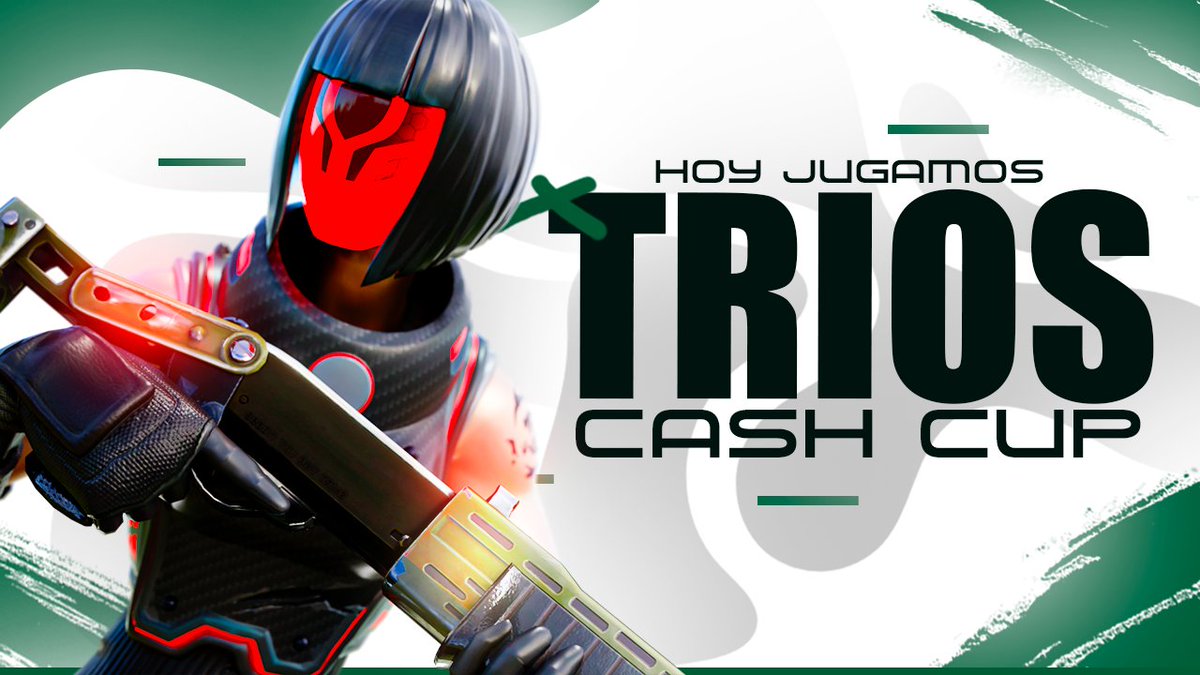¡Hoy nuestros jugadores de la sección de #Fortnite estarán jugando a las 18:00h la Tríos Cash Cup! 💚🐍

Desde Serpes les deseamos muchísima suerte y espero que vosotros también. 🤗

#GoSerpes #SerpesGaming