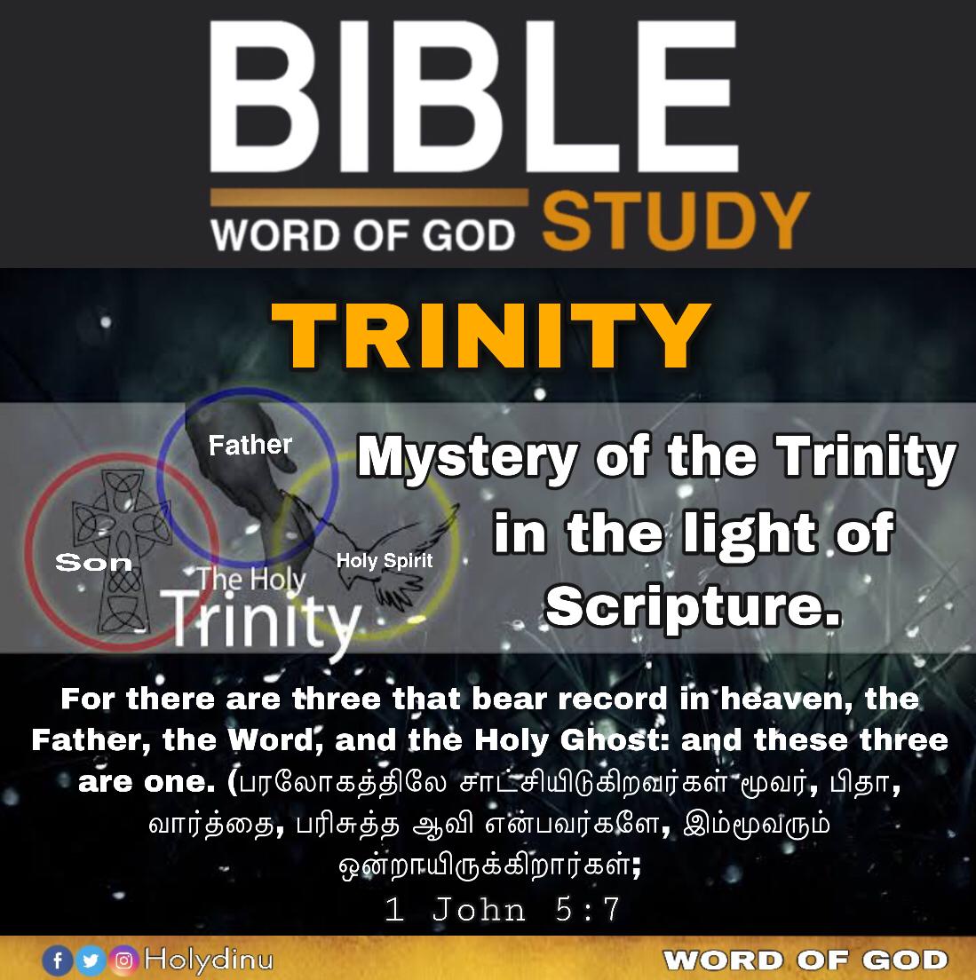 HolyDinu's tweet image. Full Details instagram.com/p/CSE2OLdpMk-/…
Day-17 Trinity? Description in Tamil &amp;amp; English Keep Reading... #trinityweek 
#bible #biblestudy #bibleverse #wordofgod
#bibleverse #god #lordgod #lord #lordjesus