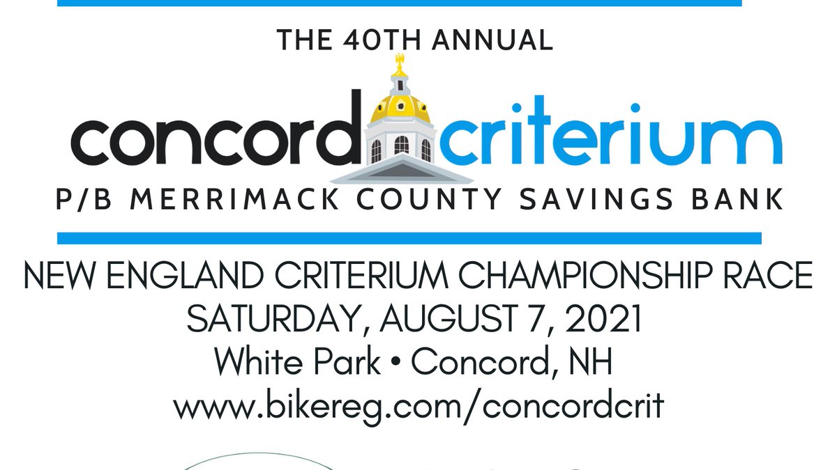 Unfortunately not many races in New England are still around after 40 years.  Come race Saturday, August 7th at White Park in Concord, NH and be a part of history.  bikereg.com/concordcrit