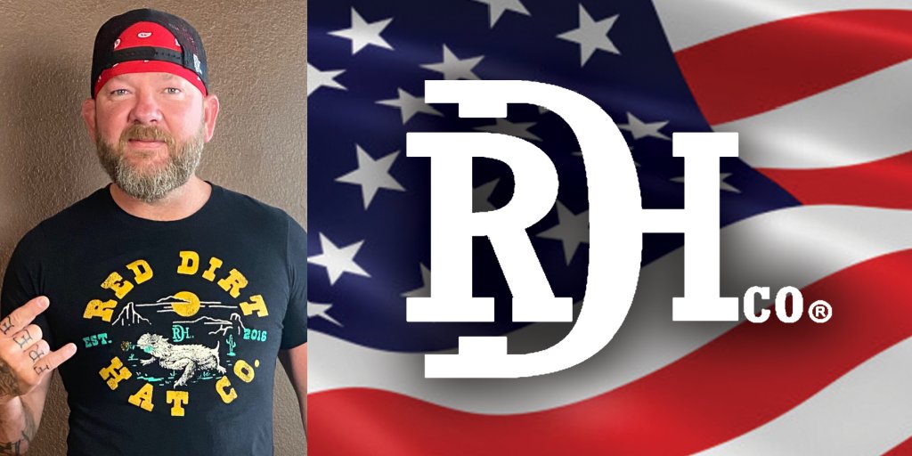 stoneylarue's tweet photo. I am happy to announce a partnership with @reddirthatco!
Look for hats, shirts, and much more on their website and onstage at our shows!!! Check out Red Dirt Hat Co. online here:
https://t.co/HlSgAEr5Kp
#stoneylaruetour2021 #reddirthatco #doublelive25 https://t.co/vyIinIFPs6