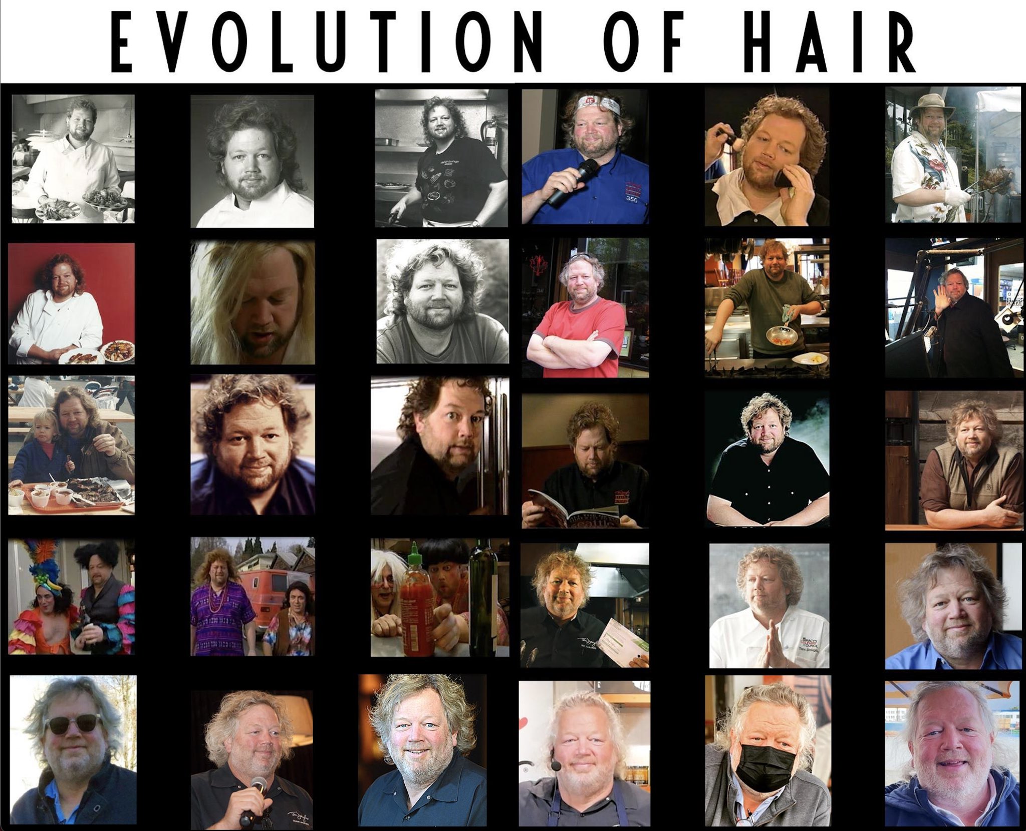 Happy Birthday Tom Douglas! Another year goes by and the hair is still here. Cheers! 