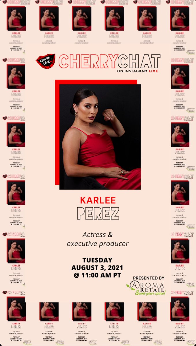 WeAreBluPrintPR's tweet photo. Actress @karleeleilani will be stopping by @TheCherryPicks show to talk to them about what she is working on next. You don't want to miss this Instagram live interview tomorrow⚡️ #KarleeLeilaniPerez #CherryPicksShow #IGLiveInterview #IGLive #mayhementertainmentpr https://t.co/qbIwquroCI