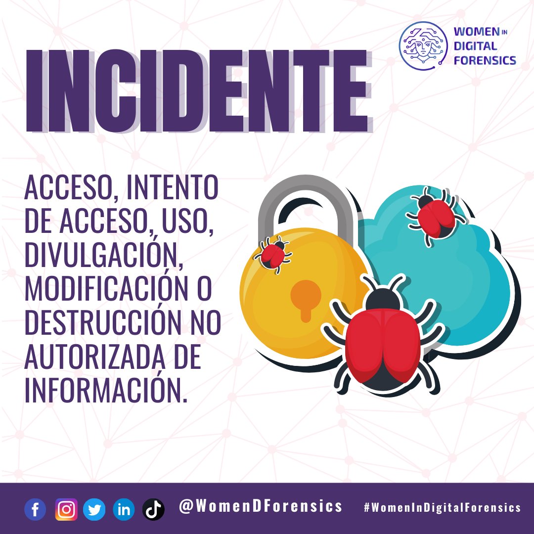 ¿Y tu lo conocías?
#WomenInDigitalForensics #DigitalForensics #AnálisisForenseDigital #incidente