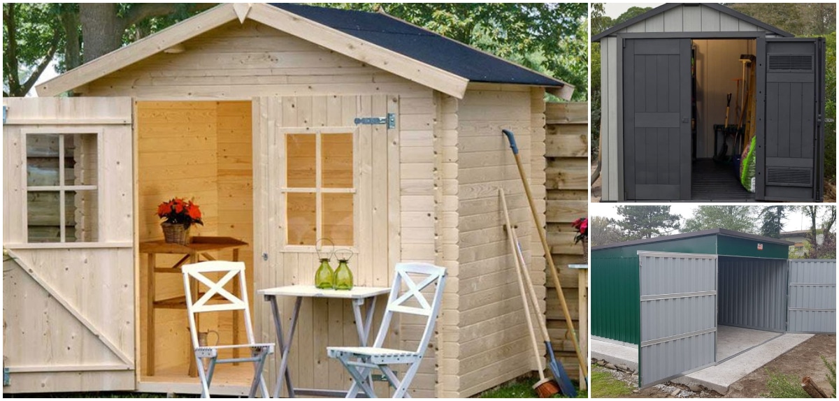 Casetas de jardín: ¿madera, PVC o chapa? - is.gd/zKpkLU #TerrazasYJardines
