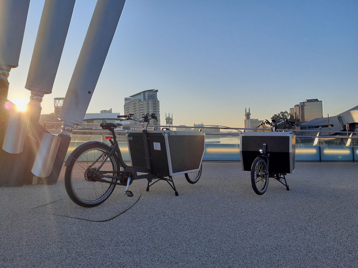 paztir's tweet photo. Parcels by pedal power - Founded by two seasoned cycle couriers in 2020, ZEEM Logistics offers an ethical and environmental solution to cargo delivery in Manchester. https://t.co/sMvV39RMq5 https://t.co/ETBx2fGqfb