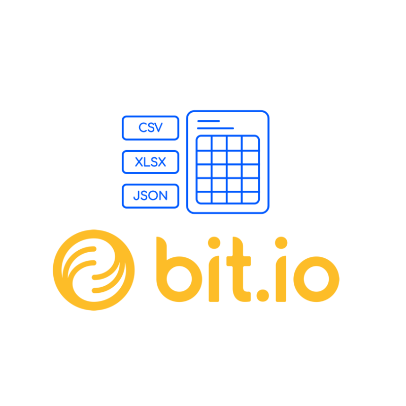 bitdotioinc's tweet photo. Creating an online SQL database with @bitdotioinc is as easy as dragging and dropping your existing CSV, JSON, or Excel files. Give it a try!