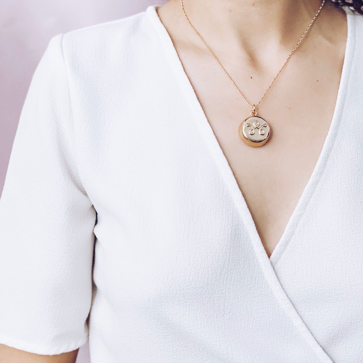 More than just a pretty necklace - it's actually a safety device! 🤯