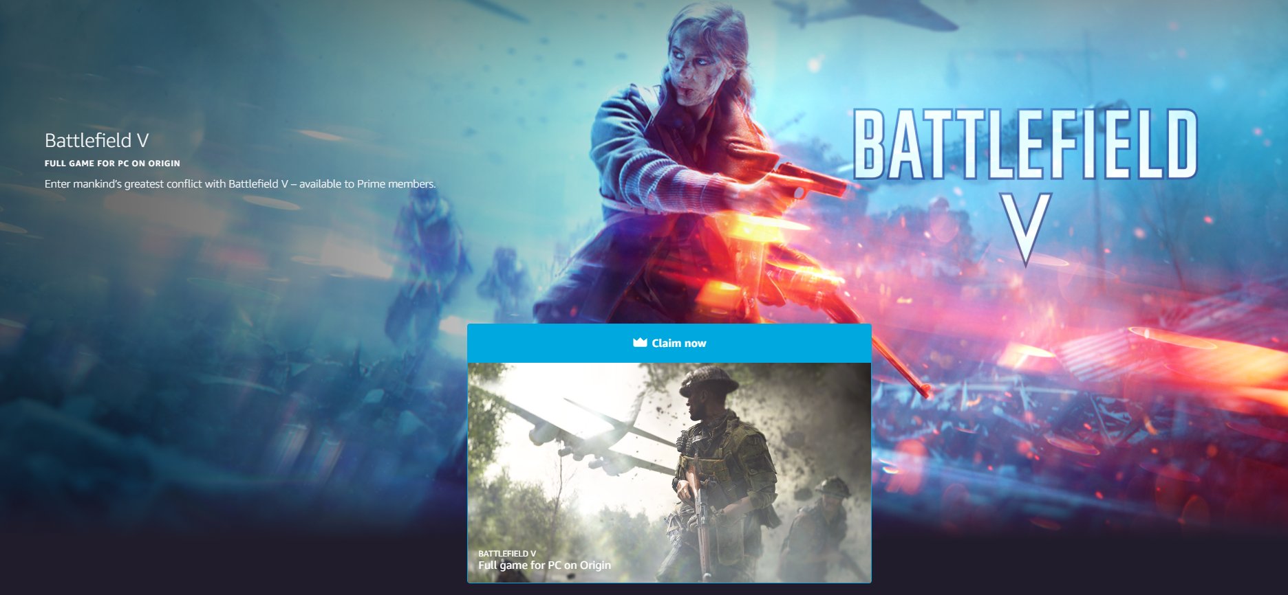 Battlefield 4 is free this month with Prime Gaming