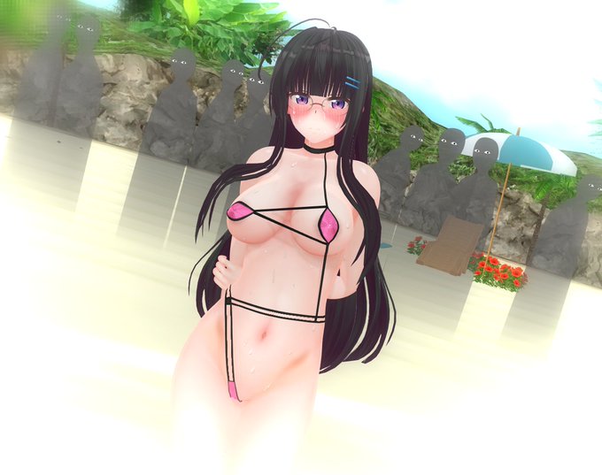 #COM3D2

おっは( ˘ω˘)

朝あげはドスケベ水着で4者4様の反応の面々でございます。 