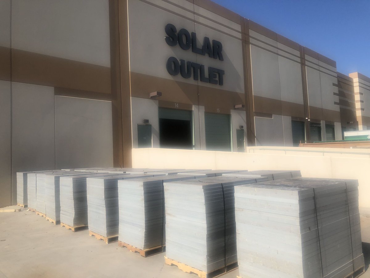 SolarInMASS's tweet photo. 'We love receiving #usedpanels that are no longer useful to the first owner and prepping them for their continued life. They should have another 20 years of harnessing the #sun'senergy! That just makes sense.'
https://t.co/fkqfzbUmrb https://t.co/AKxtquWfYU