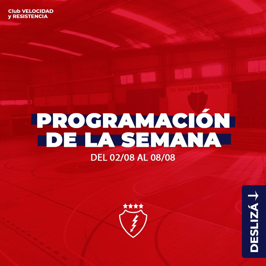 VelocidadFutsal's tweet photo. #ProgramacionSemanal📝
#TorneoPreparacion2021⚽️

Estos son los encuentros que disputarán las distintas categorías del #Rayo a lo largo de la semana💪🏼

⚠️ LOS PARTIDOS SERÁN SIN PUBLICO.

#ElFuturoLlegóHaceRato🔵🔴 https://t.co/jFDaG6kgrY