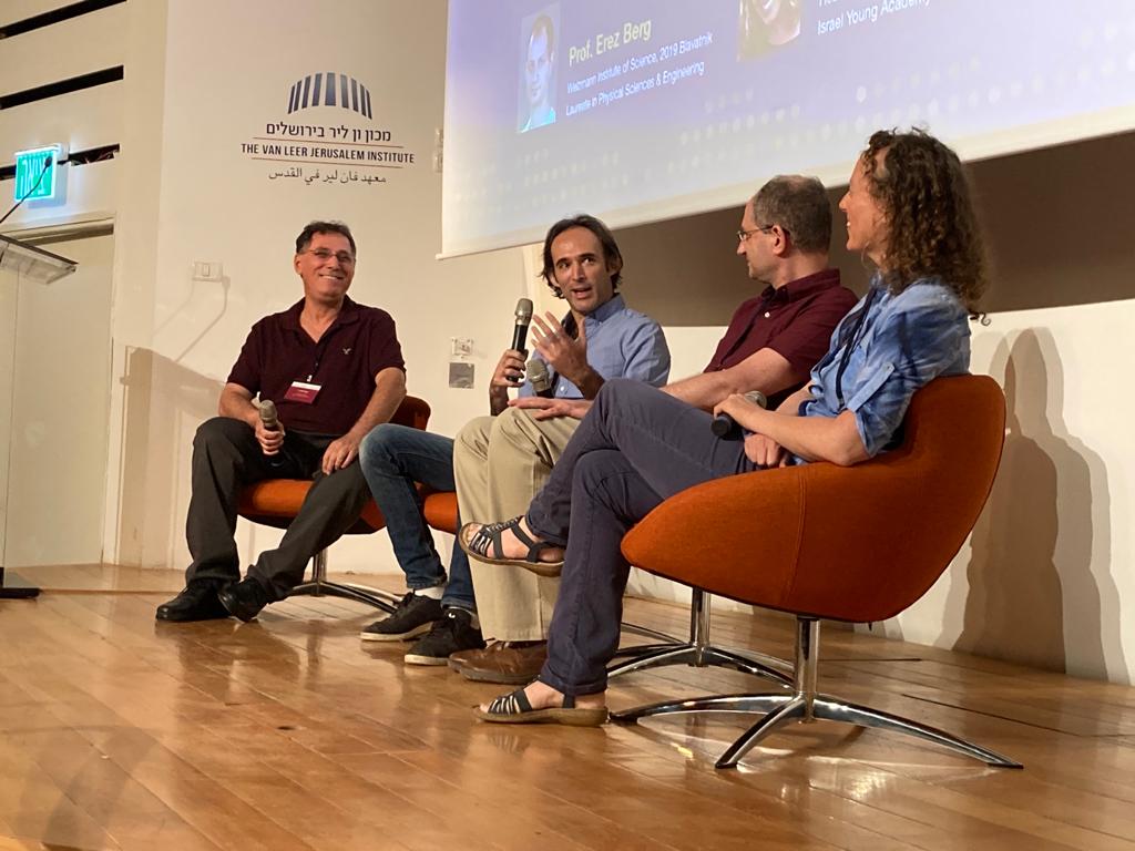 BlavatnikAwards's tweet photo. Final @BlavatnikAwards "Science of Tomorrow" panel on Science in #Israel with @technionlive Moti Segev, @TelAvivUni @OdedRechavi @WeizmannScience Erez Berg and Tamar Ziegler @HebrewU @IsraelAcademy @NYASciences https://t.co/VUV7xJmFAp #Israeliscience https://t.co/YlrkS3zSRw