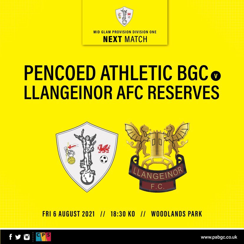PencoedAthBGC's tweet photo. LEAGUE FOOTBALL IS FINALLY BACK FOR THE RESERVES!!
We welcome @LlangeinorFC to Woodlands Park this Friday 6th August, kick off 6:30 @BDFL1928 #CmontheCOED🔵⚫️ #OneClub #Community #TooStrong https://t.co/UjeV95sFmJ
