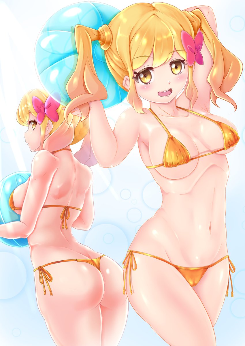 pixivのリクエストで1枚納品しました。
セクシー水着のnjnym 