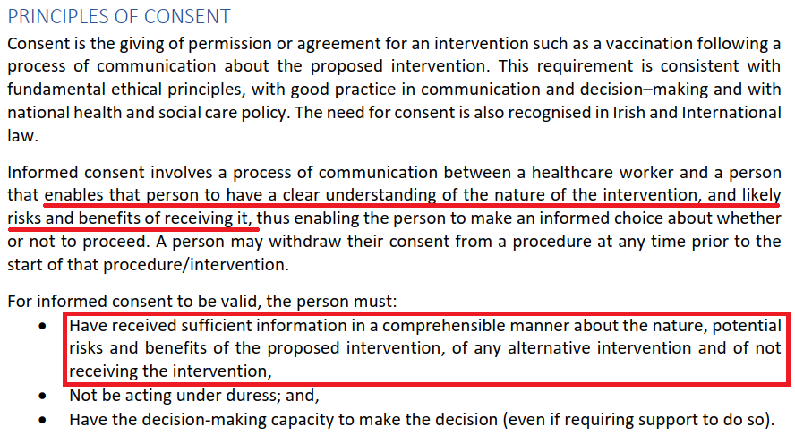 TraceyOMahony81's tweet photo. Definition of Informed Consent according to the HSE

https://t.co/Or196RIYkR https://t.co/Xd6Z6n2Ysu