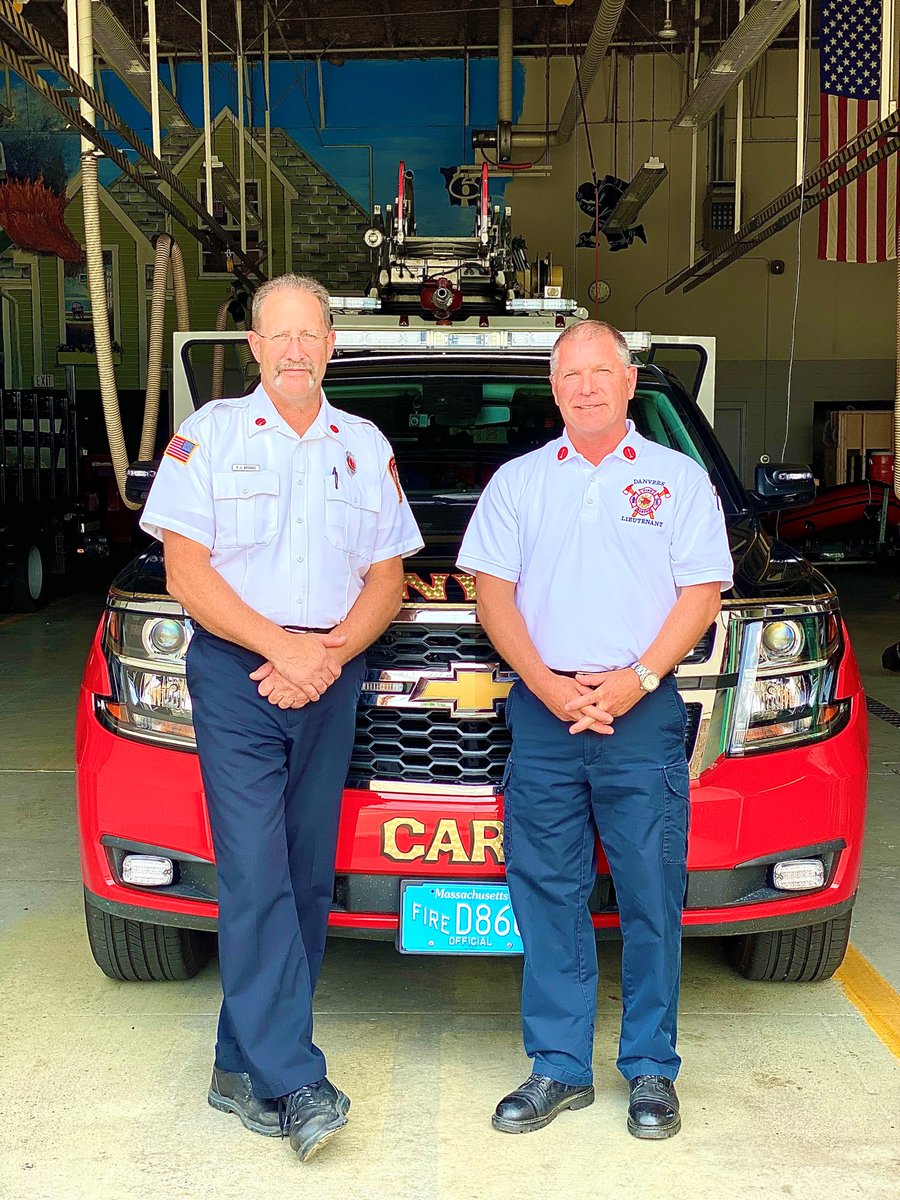 Town of Danvers (@townofdanvers) on Twitter photo Meet the #FirePrevention team, Capt. Jim Brooks & Lt. Jay Wessell. They are responsible for the fire code, promoting public safety, S.A.F.E. program, acting as Safety Officer at major incidents, & heading the Fire Investigation Unit.
#danversma #localgovernment <a href="/DanversFireDept/">Danvers Fire Department (Official)</a> Meet the #FirePrevention team, Capt. Jim Brooks & Lt. Jay Wessell. They are responsible for the fire code, promoting public safety, S.A.F.E. program, acting as Safety Officer at major incidents, & heading the Fire Investigation Unit.
#danversma #localgovernment <a href="/DanversFireDept/">Danvers Fire Department (Official)</a>
