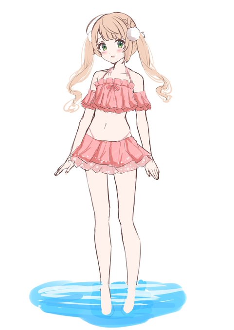 ツインテのうい先生!🏖
 #しぐれういサマー 