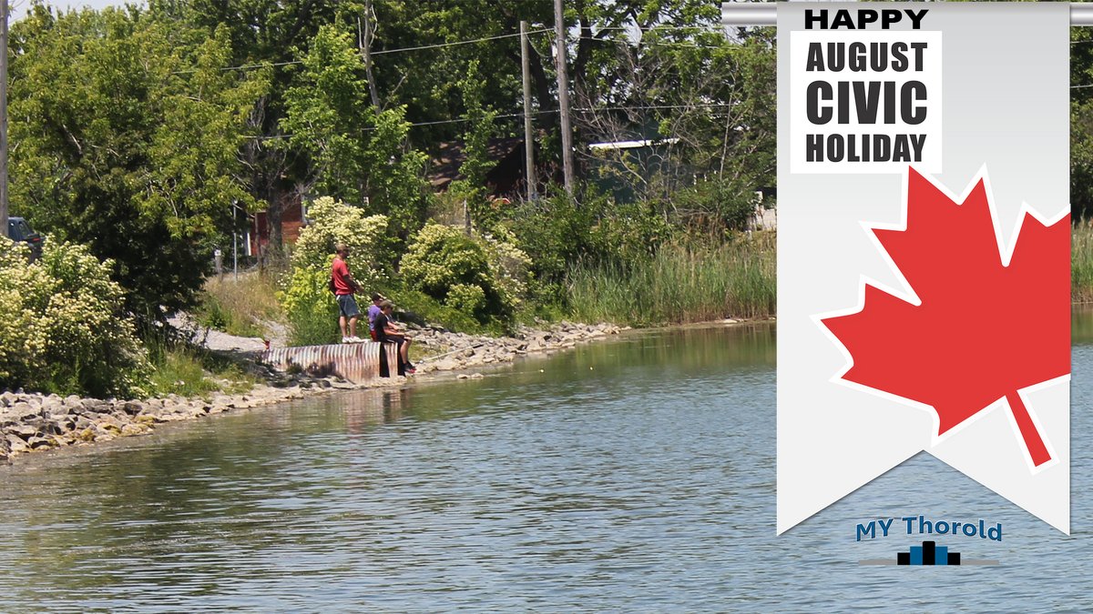 What should we call this August holiday in #Thorold?  In some Ontario cities they use different names; it's Simcoe Day in Toronto, John Galt Day in Guelph, and Colonel By Day in Ottawa. Whatever you call it wherever you are, we're wishing you a safe and happy long weekend.