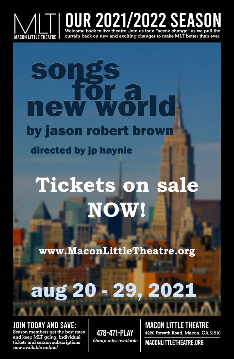 Tickets are on sale now! ci.ovationtix.com/35319
**Masks will be required at this performance**