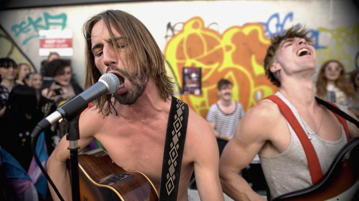 thebigpushband's tweet image. New busking video out on Wednesday