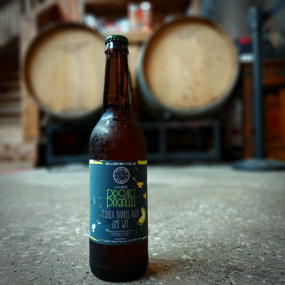OPEN civic holiday Monday regular hours 12-9

*Maybe pick up our NEW (not officially released) Tequila Barrel Aged SUBLIME Lime Wit, or try it on the patio.