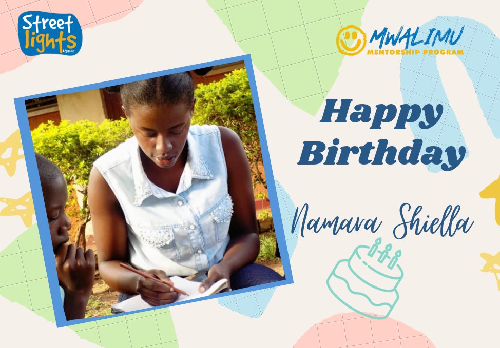 MwalimuProgram's tweet photo. Happy Happy Birthday 🎂🎉 @sheilla_namara one of our amazing mentors at the program. We celebrate you and all the work you do. Cheers.😊😊

#Mwalimu2021 #UnearthingPotentialBirthdays https://t.co/w8vuDpTZO2
