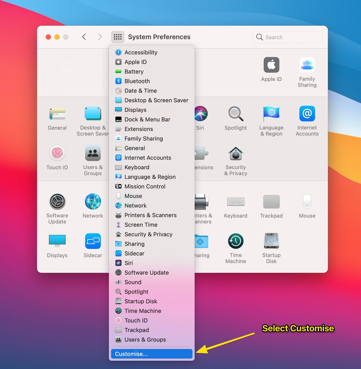 naresh_io's tweet image. Here is how you can customize System Preferences

#MacOSTips