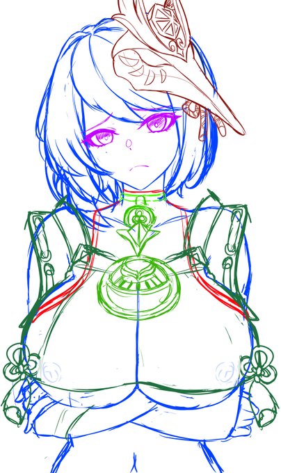 九条裟羅(くじょうさら)
ラフ
FANBOX/PATREONで 