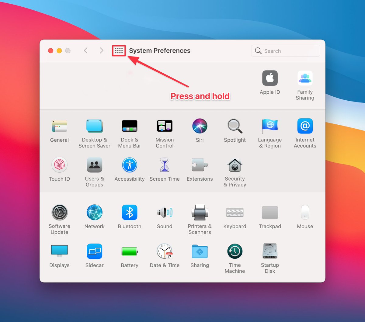 naresh_io's tweet image. Here is how you can customize System Preferences

#MacOSTips