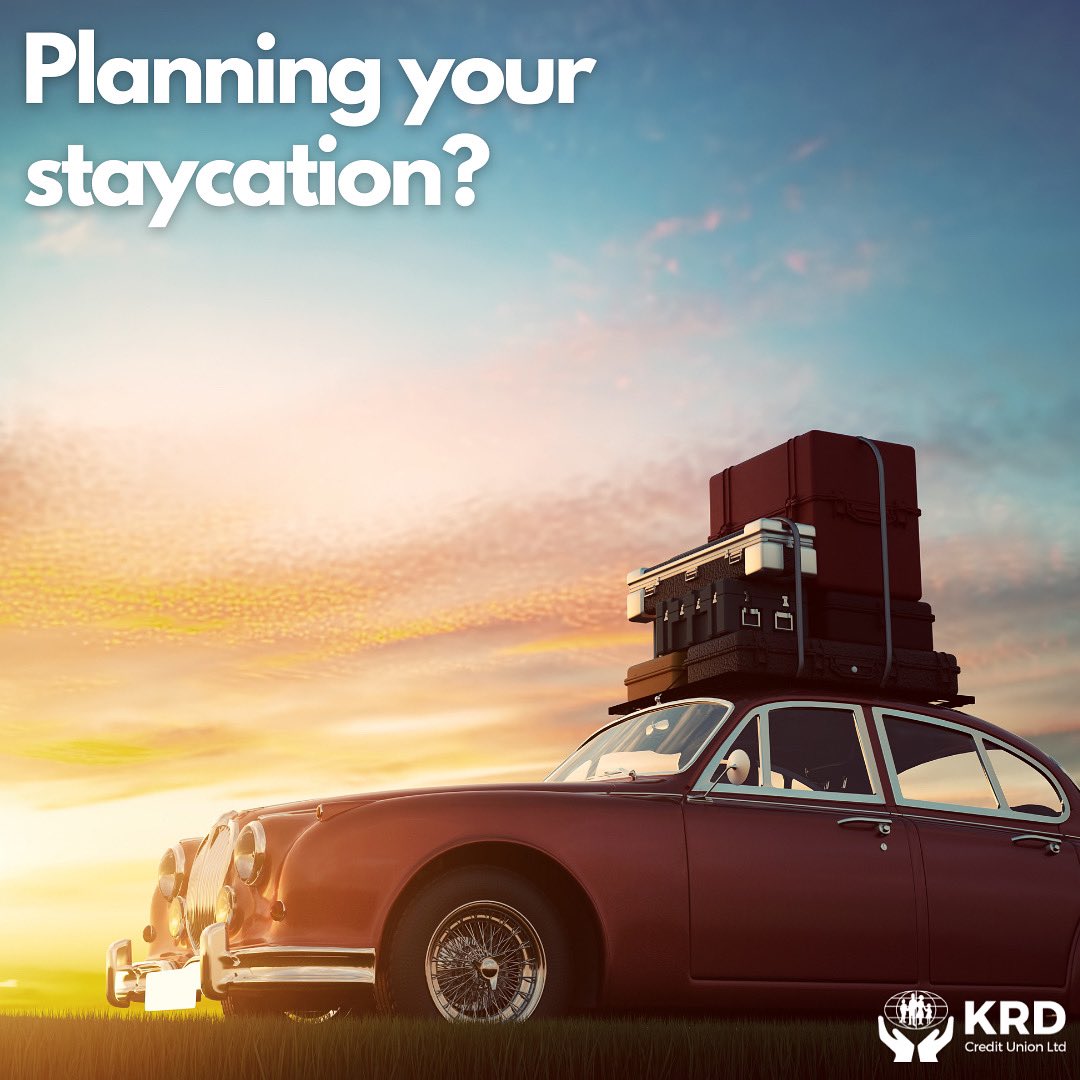 It’s officially August and never too late to book your staycation! Apply for your holiday loan online at krdcreditunion.com